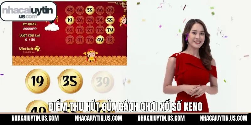 Trải nghiệm Keno thú vị tại nhà cái uy tín 