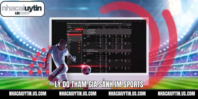 Những ưu điểm khi tham gia cá cược vào sảnh IM Sports