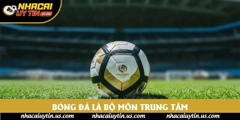 Bóng đá là bộ môn trung tâm